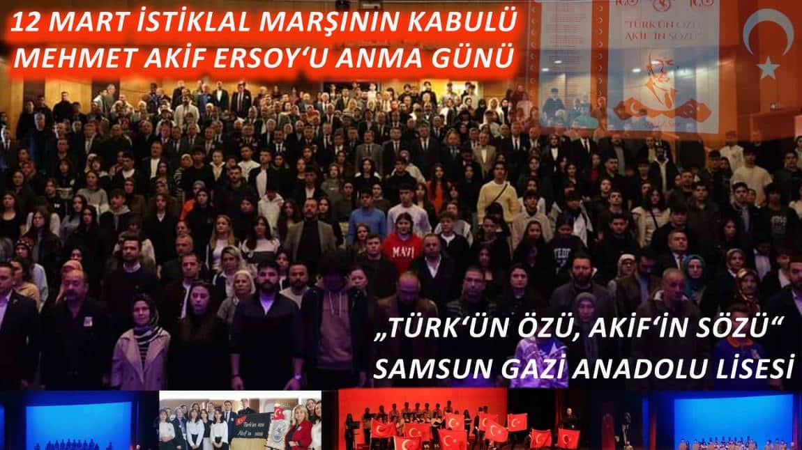 “12 Mart İstiklal Marşı'nın Kabulü ve Mehmet Akif Ersoy' u Anma Günü” Programında Okulumuz Performansı Büyük Beğeni Aldı!